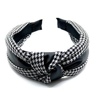 Black Bohemian Knot Headband